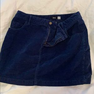 Accepting offers!! BDG Navy Corduroy skirt